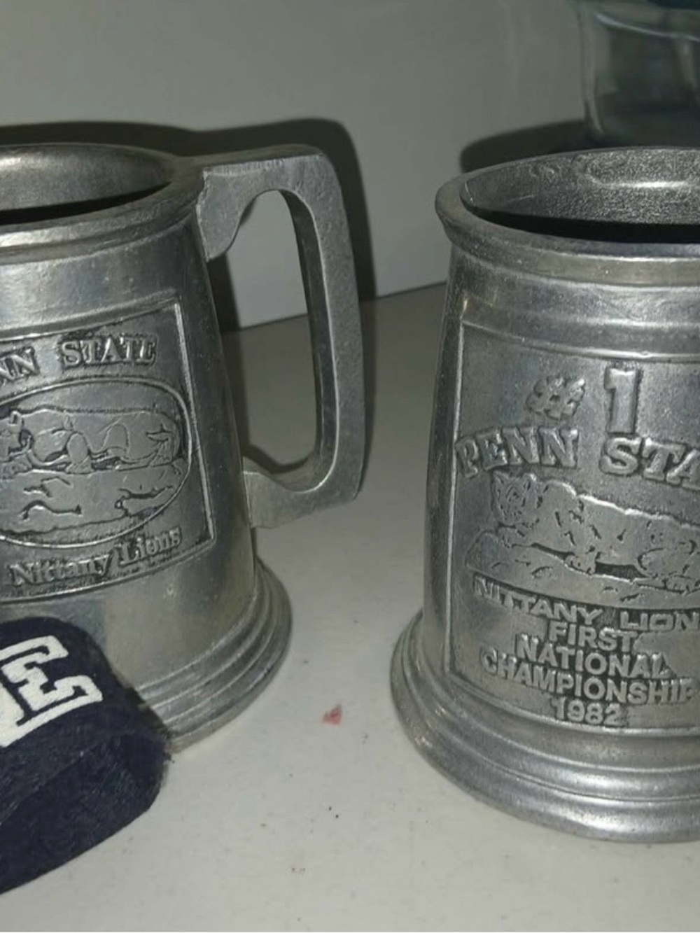 Penn State UPewter-Colored Collegiate Decorative Beer Stein - Nittany Lions